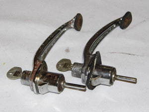 (Original) 356 Chrome Door Handles (Pair) - 1957-65