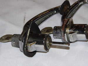 (Original) 356 Chrome Door Handles (Pair) - 1957-65