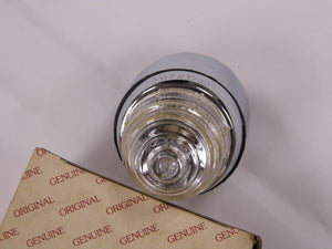 (NOS) 356B/C Left Front Turn Signal Assembly w/ Clear Lens - 1959-65