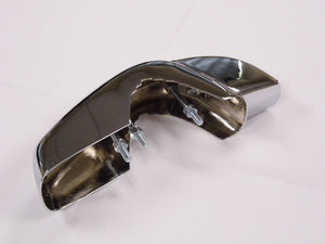 (NOS) 356 B/C Right Rear Chrome Bumper Guard w/ Exhaust Outlet - 1959-65