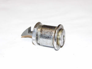 (Original) Chrome Glove Box Lock Cylinder, Concave - 60-65