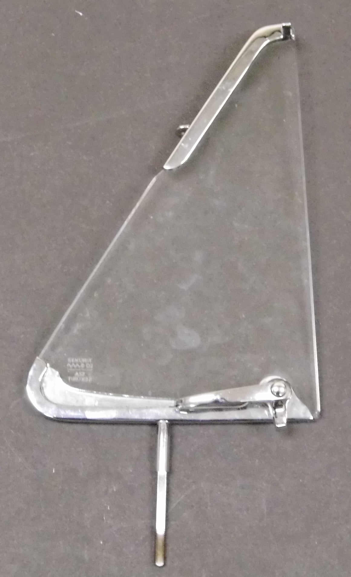 (Original) 356 AT2/BT5 Cabriolet Right Vent Window With Frame 1957-61