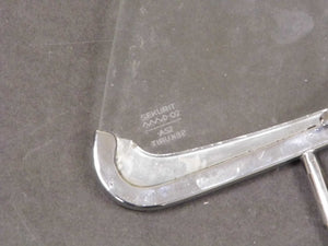 (Original) 356 AT2/BT5 Cabriolet Right Vent Window With Frame 1957-61