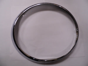 (Used) 911/912 Chrome Headlight Trim Ring for Euro H4 Headlamp - 1965-86