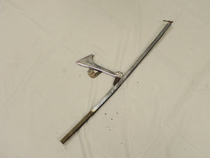 (Used) 911/912 Coupe SWB Early Brass Passenger's Side Partial Vent Window Frame - 1965-67