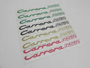(New) 911 "Carrera RSR" Rear Duck-Tail Engine Lid Decal