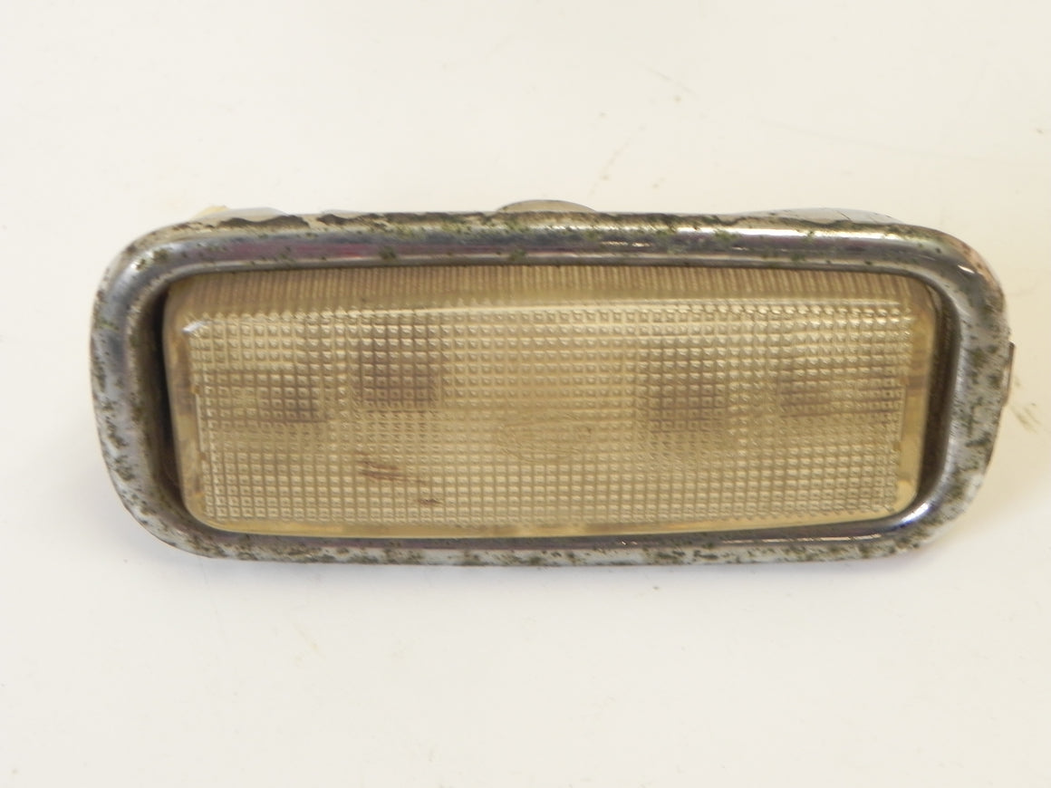 (Used) 356/911/912 Original Interior Light w/ Chrome Bezel - 1962-78