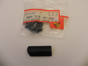 (New) 911 Targa Black Rear Window Trim Clip Right - 1974-89