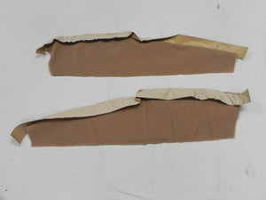 (New) 911/912E/930 Cashmere Beige Door Pocket Carpet Kit - 1974-94