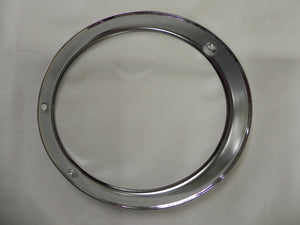 (New) 911/912 Chrome Headlight Trim Ring for Euro H4 Headlamp - 1965-86