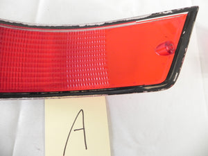 (Original) 911/912E/930 Bosch USA Rear Right Taillight Lens w/ Black Trim - 1973-89