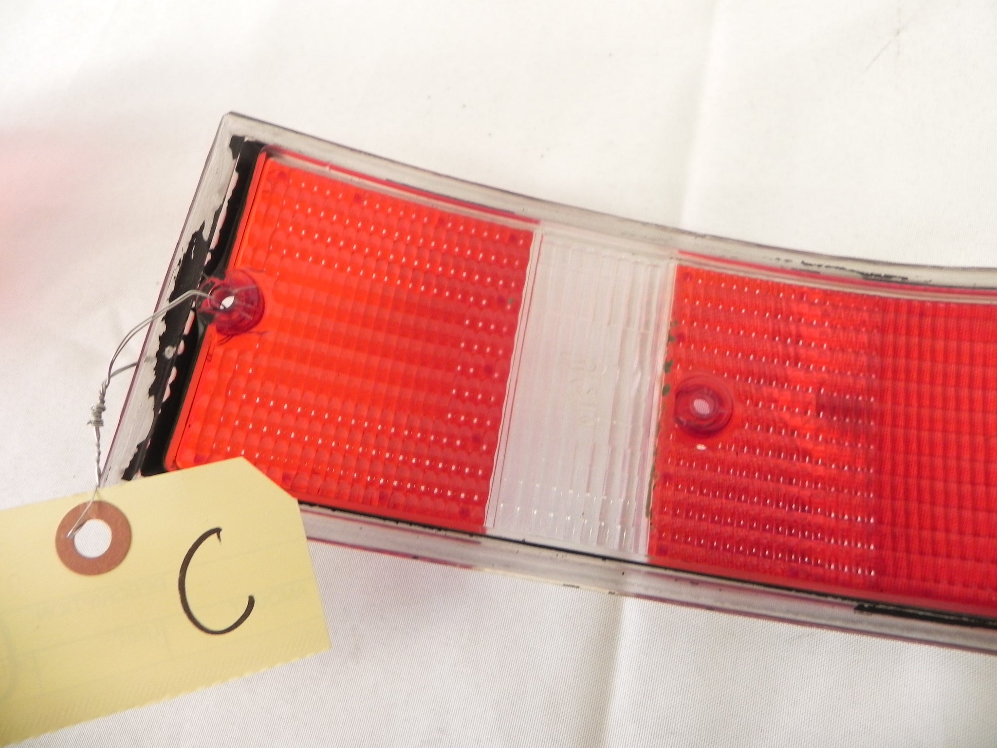 Pair Of Rear Tail Light Lenses With Hardware For Porsche 911 & 912 (1966-1989)