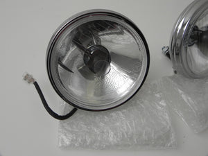 (New) 911/912 Hella 118 Additional Clear Driving Light and Optional Grille Kit - 1965-73