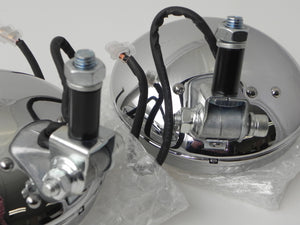 (New) 911/912 Hella 118 Additional Clear Driving Light and Optional Grille Kit - 1965-73