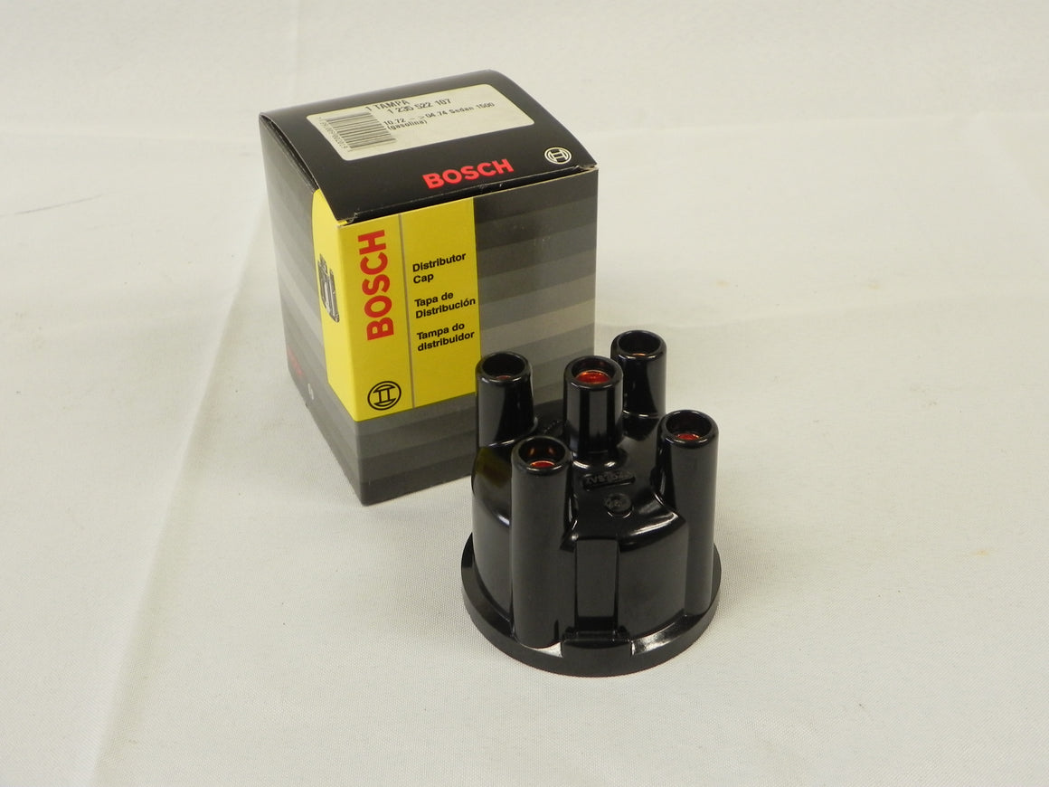 (New) 356/912 Original Black Bosch Distributor Cap - 1950-69