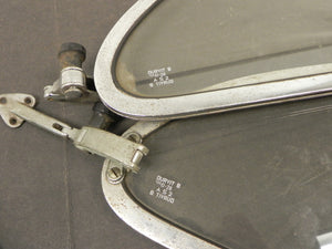 (Used) 356 Durvit B Rear Quarter Window (Pair) - 1950-65