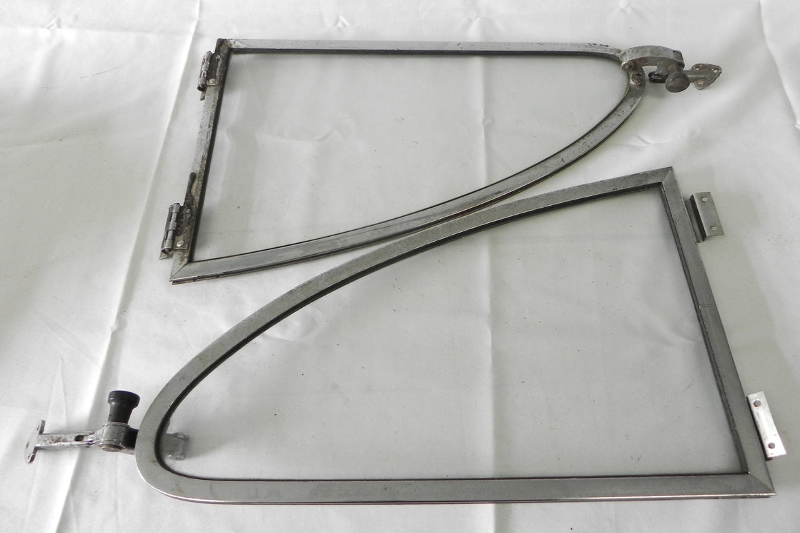 (Used) 356 SIGLA Rear Quarter Window (Pair) - 1950-65