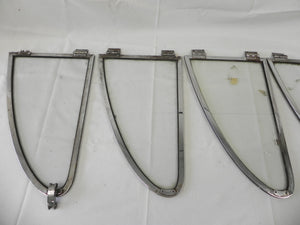 (Used) 356 SIGLA Left Rear Quarter Window - 1950-65