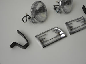 (New) 911/912 Hella 118 Additional Clear Driving Light and Optional Grille Kit - 1965-73