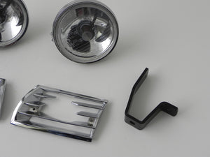 (New) 911/912 Hella 118 Additional Clear Driving Light and Optional Grille Kit - 1965-73