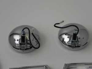 (New) 911/912 Hella 118 Additional Clear Driving Light and Optional Grille Kit - 1965-73