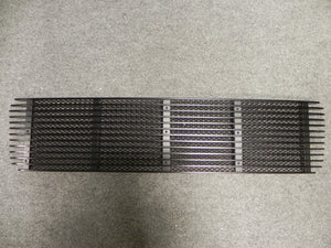 (New) 911 Porsche Black 5 Bar Engine Lid Grille - 1972-73