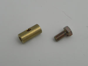 356/912E/914 Heater & Accelerator Cable Bearing Nut - 1950-77