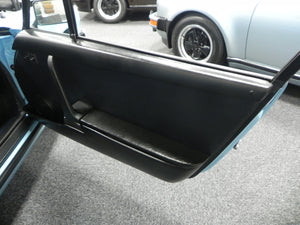 (New) 911 Door Top Rail Right Black Leatherette - 1974-86