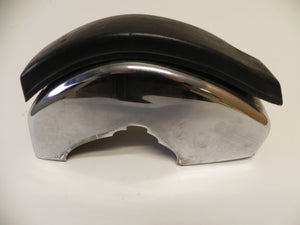(Used) 911/912 Front Left Bumper Guard w/ Pad - 1965-73
