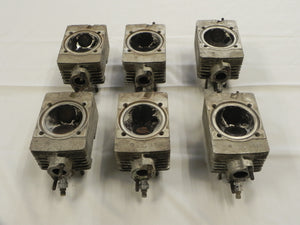 (Used) 911T Complete Set of 6 MFI Cylinder Heads - 1972-73