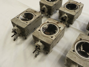 (Used) 911T Complete Set of 6 MFI Cylinder Heads - 1972-73