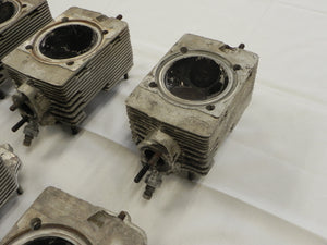 (Used) 911T Complete Set of 6 MFI Cylinder Heads - 1972-73