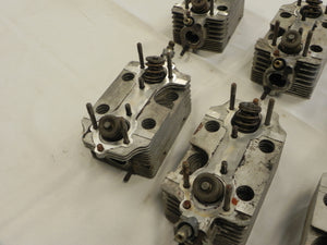 (Used) 911T Complete Set of 6 MFI Cylinder Heads - 1972-73