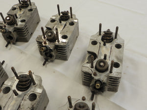 (Used) 911T Complete Set of 6 MFI Cylinder Heads - 1972-73