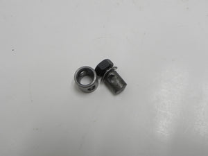 (New) 356/912 Heater Control Rod Barrel Bolt and Nut Set "Small Nubhead" - 1950-69