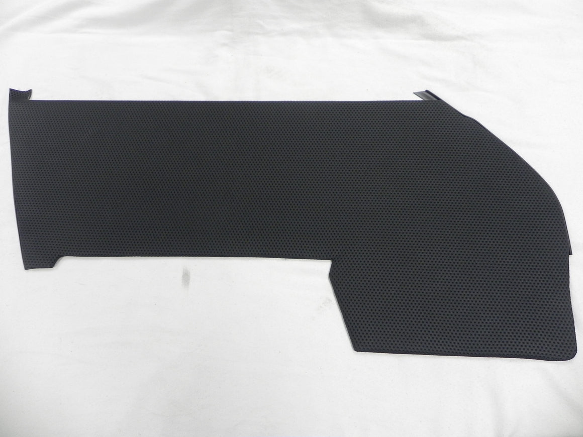 (New) 911 Door Panels Black Basketweave Leatherette - 1969-71