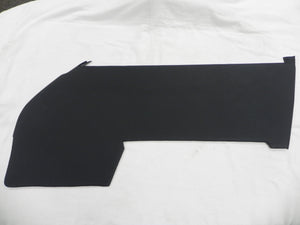 (New) 911 Door Panels Black Basketweave Leatherette - 1969-71