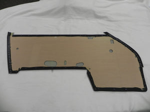 (New) 911 Door Panels Black Basketweave Leatherette - 1969-71