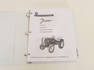 (Original) Porsche Junior Tractor Spare Parts Catalogue