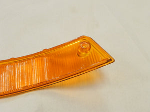 (New) 911/912 Euro Amber/Clear Front Right Turn Signal Lens - 1965-68