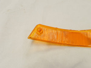 (New) 911/912 Euro Amber/Clear Front Left Turn Signal Lens - 1965-68