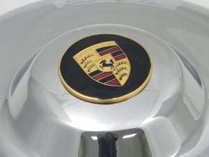 (New) 356 A/B Concours-Quality Super Hubcap with Gold Enameled Crest - 1950-63