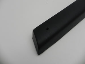 (New) 911 Door Top Rail Right Black Leatherette - 1974-86
