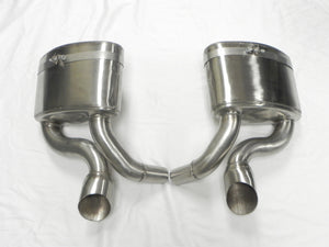 (Used) Pair of 993 Rear Mufflers - 1994-98