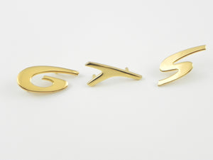 (New) 904 Gold "GTS" Script Set - 1964-66
