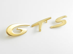 (New) 904 Gold "GTS" Script Set - 1964-66