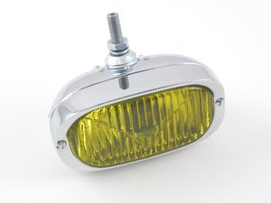 (New) Hella 128 Fog Light with Yellow Lens 6v H3 Bulb - 1960-68