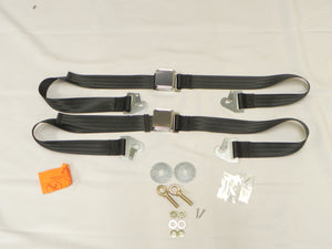 (New) 356 Front Lap Seat Belt Kit - 1950-65