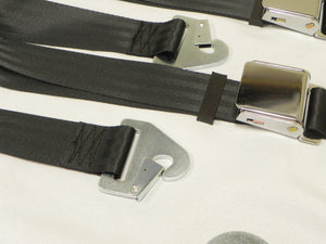 (New) 356/911/912 Front Lap Seat Belt Kit - 1950-67