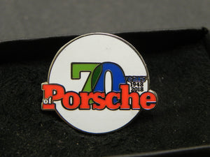 (New) Collectors Pin - 70 Years of Porsche